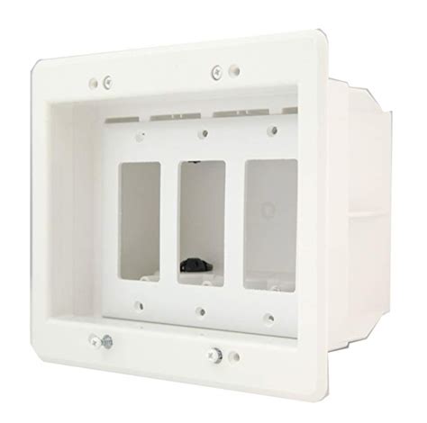 electric box recessed|deep recessed electrical box.